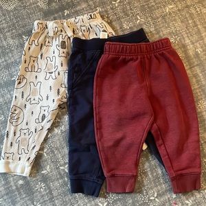 3 pairs of boy 18M pants